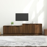 vidaXL TV skrinka hnedý dub 158,5x36x45 cm spracované drevo - cena, porovnanie