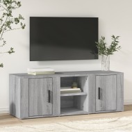 vidaXL TV skrinka sivý dub sonoma 100x31,5x35 cm spracované drevo - cena, porovnanie