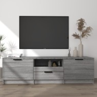 vidaXL TV skrinka sivý dub sonoma 140x35x40 cm spracované drevo - cena, porovnanie