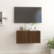 vidaXL Závesná TV skrinka hnedý dub 60x30x30 cm spracované drevo - cena, porovnanie