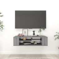 vidaXL Závesná TV skrinka sivá sonoma 100x30x26,5 cm spracované drevo - cena, porovnanie