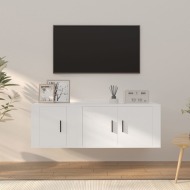 vidaXL 2-dielna súprava TV skriniek biela kompozitné drevo - cena, porovnanie