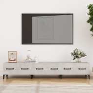 vidaXL TV stolík betónovo sivý 150x34,5x30 cm spracované drevo - cena, porovnanie