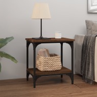 vidaXL Bočný stolík hnedý dub 40x30x42 cm spracované drevo - cena, porovnanie