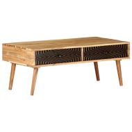 vidaXL Konferenčný stolík 100x50x39 cm masívne akáciové drevo - cena, porovnanie