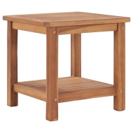 vidaXL Konferenčný stolík 45x45x45 cm, tíkový masív - cena, porovnanie