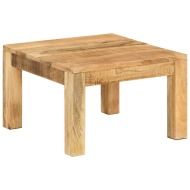 vidaXL Konferenčný stolík 55x55x35 cm masívne mangovníkové drevo - cena, porovnanie
