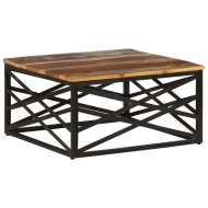 vidaXL Konferenčný stolík 68x68x35 cm masívne recyklované drevo - cena, porovnanie