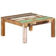 vidaXL Konferenčný stolík 80x80x40 cm masívne recyklované drevo - cena, porovnanie