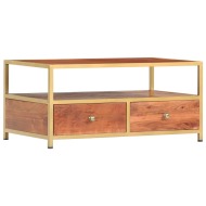 vidaXL Konferenčný stolík 90x50x40 cm masívne akáciové drevo - cena, porovnanie