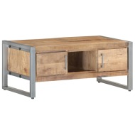 vidaXL Konferenčný stolík 95x50x40 cm surové mangovníkové drevo - cena, porovnanie