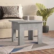 vidaXL Konferenčný stolík betónovo-sivý 55x55x42 cm drevotrieska - cena, porovnanie