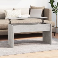 vidaXL Konferenčný stolík betónový 102x50,5x52,5 cm spracované drevo - cena, porovnanie
