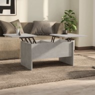 vidaXL Konferenčný stolík betónový sivý 80x50x42,5cm spracované drevo - cena, porovnanie