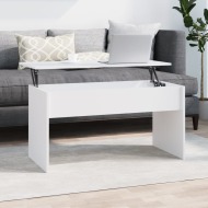 vidaXL Konferenčný stolík biely 102x50,5x52,5 cm spracované drevo - cena, porovnanie