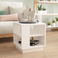 vidaXL Konferenčný stolík biely 40x40x43 cm spracované drevo - cena, porovnanie