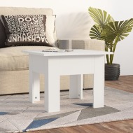 vidaXL Konferenčný stolík biely 55x55x42 cm drevotrieska - cena, porovnanie