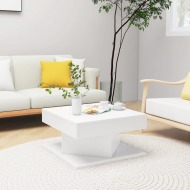vidaXL Konferenčný stolík biely 57x57x30 cm drevotrieska - cena, porovnanie