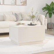 vidaXL Konferenčný stolík biely 60x50x35 cm borovicový masív - cena, porovnanie