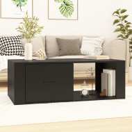 vidaXL Konferenčný stolík čierny 100x50,5x35 cm spracované drevo - cena, porovnanie