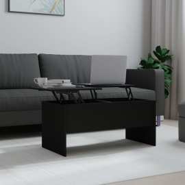vidaXL Konferenčný stolík čierny 102x50,5x46,5 cm spracované drevo