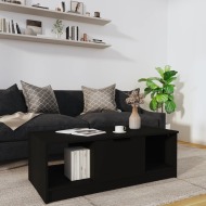vidaXL Konferenčný stolík čierny 102x50x36 cm spracované drevo - cena, porovnanie