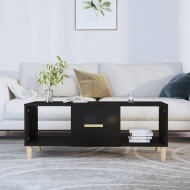 vidaXL Konferenčný stolík čierny 102x50x40 cm spracované drevo - cena, porovnanie