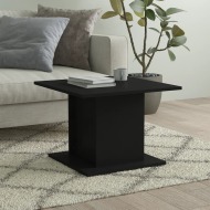 vidaXL Konferenčný stolík čierny 55,5x55,5x40 cm drevotrieska - cena, porovnanie