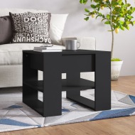 vidaXL Konferenčný stolík čierny 55,5x55x45 cm spracované drevo - cena, porovnanie
