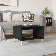vidaXL Konferenčný stolík čierny 60x40x50 cm spracované drevo - cena, porovnanie