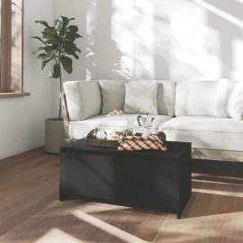 vidaXL Konferenčný stolík čierny 90x50x41,5 cm drevotrieska