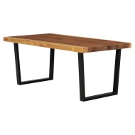 vidaXL Konferenčný stolík drevo suar 102x54x41 cm - cena, porovnanie