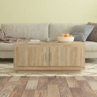 vidaXL Konferenčný stolík dub sonoma 102x50x45 cm spracované drevo - cena, porovnanie