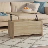 vidaXL Konferenčný stolík dub sonoma 102x55,5x52,5 cm spracované drevo - cena, porovnanie