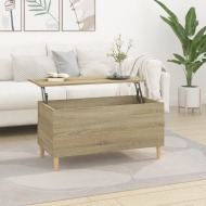 vidaXL Konferenčný stolík dub sonoma 90x44,5x45 cm spracované drevo - cena, porovnanie