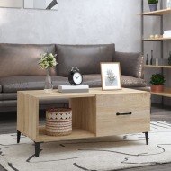 vidaXL Konferenčný stolík dub sonoma 90x50x40 cm spracované drevo - cena, porovnanie