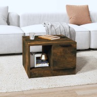 vidaXL Konferenčný stolík dymový dub 50x50x36 cm spracované drevo - cena, porovnanie