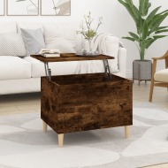 vidaXL Konferenčný stolík dymový dub 60x44,5x45 cm spracované drevo - cena, porovnanie