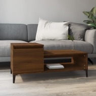 vidaXL Konferenčný stolík hnedý dub 100x50x45 cm spracované drevo - cena, porovnanie