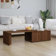 vidaXL Konferenčný stolík hnedý dub 150x50x35 cm spracované drevo - cena, porovnanie
