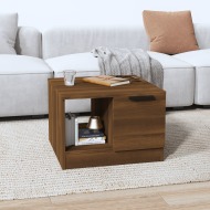 vidaXL Konferenčný stolík hnedý dub 50x50x36 cm spracované drevo - cena, porovnanie