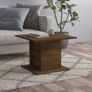 vidaXL Konferenčný stolík hnedý dub 55,5x55,5x40 cm drevotrieska - cena, porovnanie