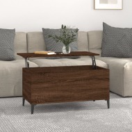 vidaXL Konferenčný stolík hnedý dub 90x44,5x45 cm spracované drevo - cena, porovnanie