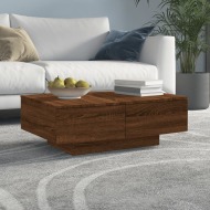 vidaXL Konferenčný stolík hnedý dub 90x60x31 cm spracované drevo - cena, porovnanie