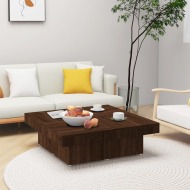 vidaXL Konferenčný stolík hnedý dub 90x90x28 cm spracované drevo - cena, porovnanie