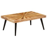 vidaXL Konferenčný stolík, masívne mangovníkové drevo, 90x55x36 cm - cena, porovnanie