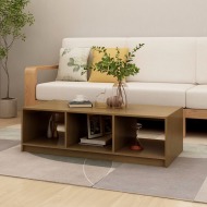 vidaXL Konferenčný stolík medovo-hnedý 110x50x34 cm borovicový masív - cena, porovnanie