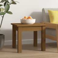 vidaXL Konferenčný stolík medovo-hnedý 35x35x30 cm borovicový masív - cena, porovnanie