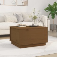 vidaXL Konferenčný stolík medovo-hnedý 60x50x35 cm borovicový masív - cena, porovnanie
