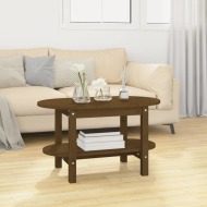 vidaXL Konferenčný stolík medovo-hnedý 80x45x45 cm borovicový masív - cena, porovnanie